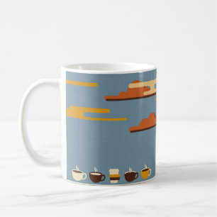 Tasse de café Sleepy Sun Mug Bonne matinée