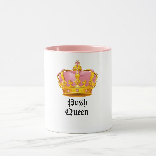 Tasse de café snob de la Reine, Poshmark, snob, (Centre)