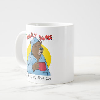 Tasse de café somnolente de nouveauté d'ours