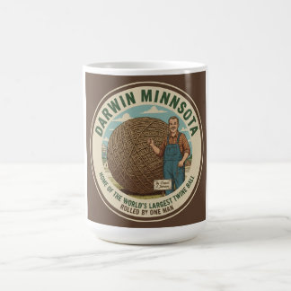 Tasse de café souvenir Boule de ficelle de Darwin,