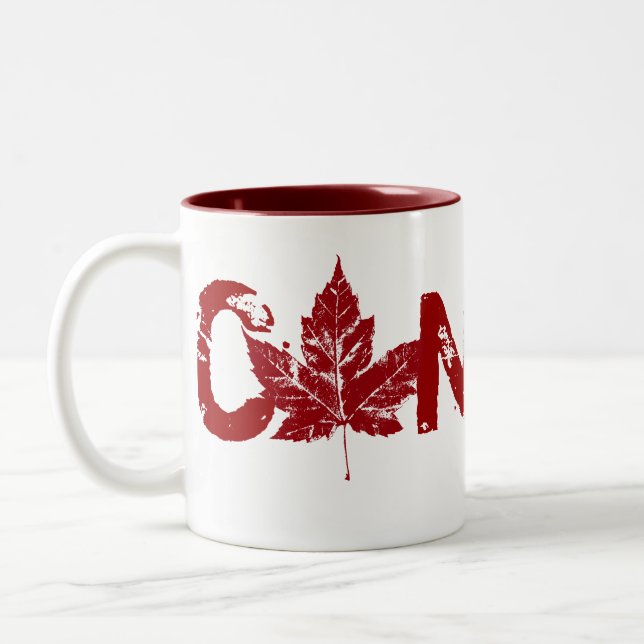 Tasse de café souvenir du Canada Tasses et mugs co (Gauche)