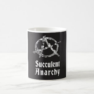 Tasse de café succulente d'anarchie