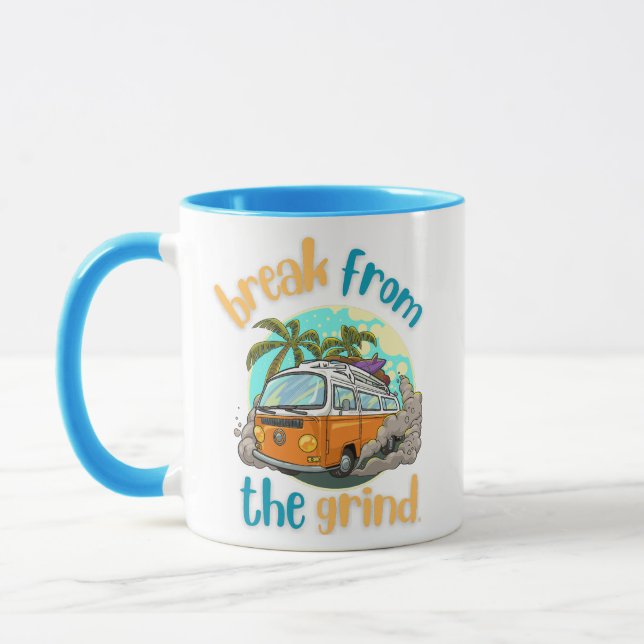 Tasse de café Surf Van (Gauche)