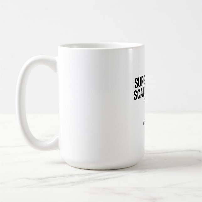 Tasse de café Tech Chirurgicale Scalpel S'il Vous  (Gauche)