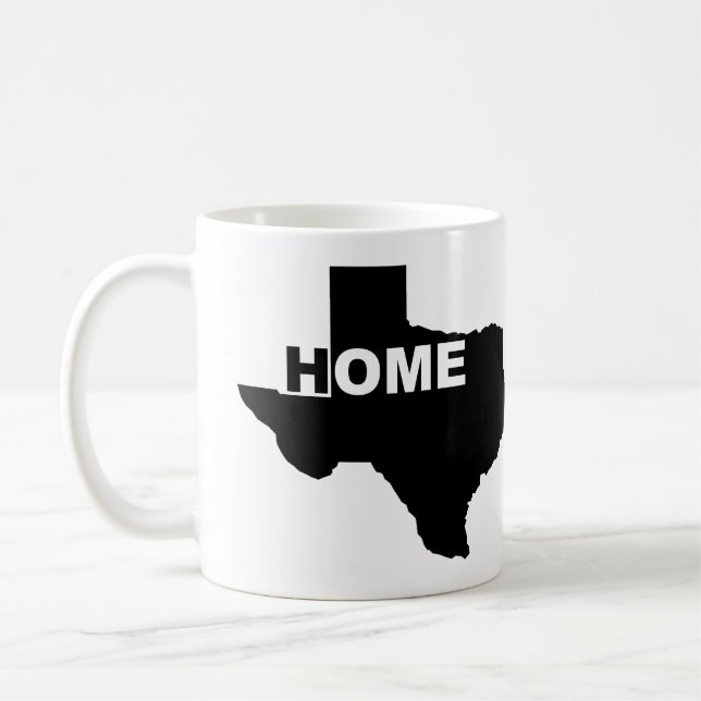 Tasse de café Texas Maison Loin de chez soi Mug de (Gauche)