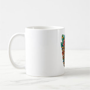 Tasse de café Tiki de l'île riante