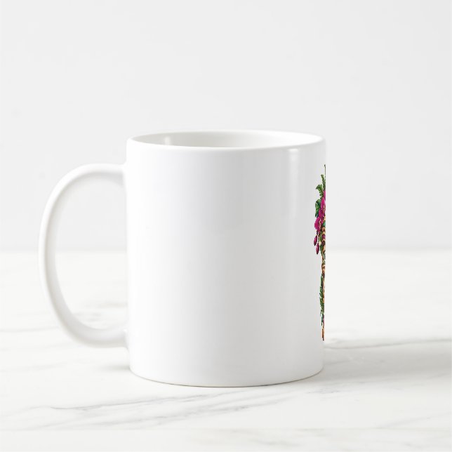 Tasse de café Tiki Flamme d'Orchidée (Gauche)