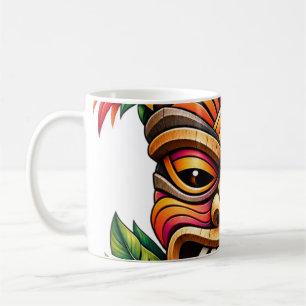 Tasse de café Tiki Hibiscus Sunset