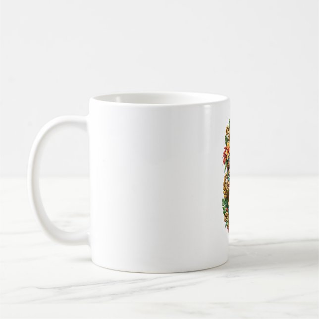 Tasse de café Tiki Sunset Palm (Gauche)
