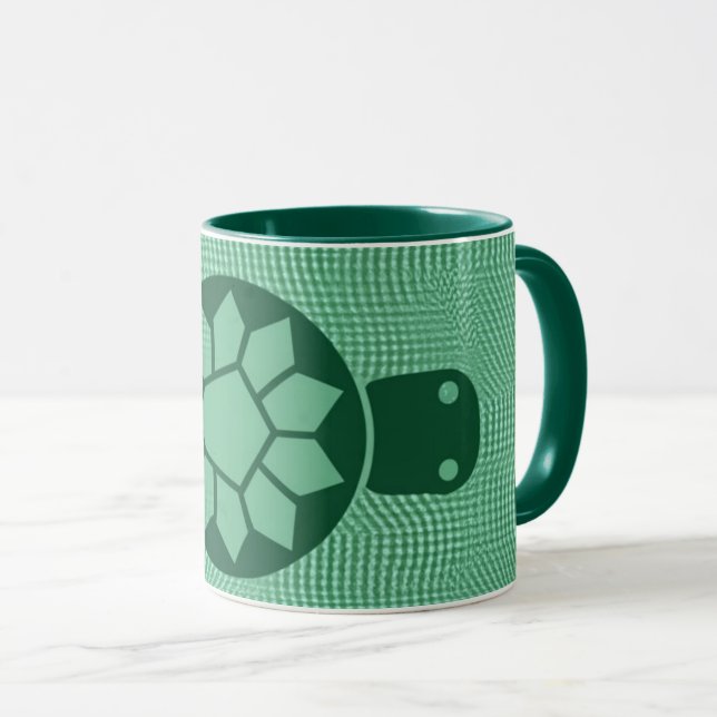 Tasse de café,tortue (Devant droit)