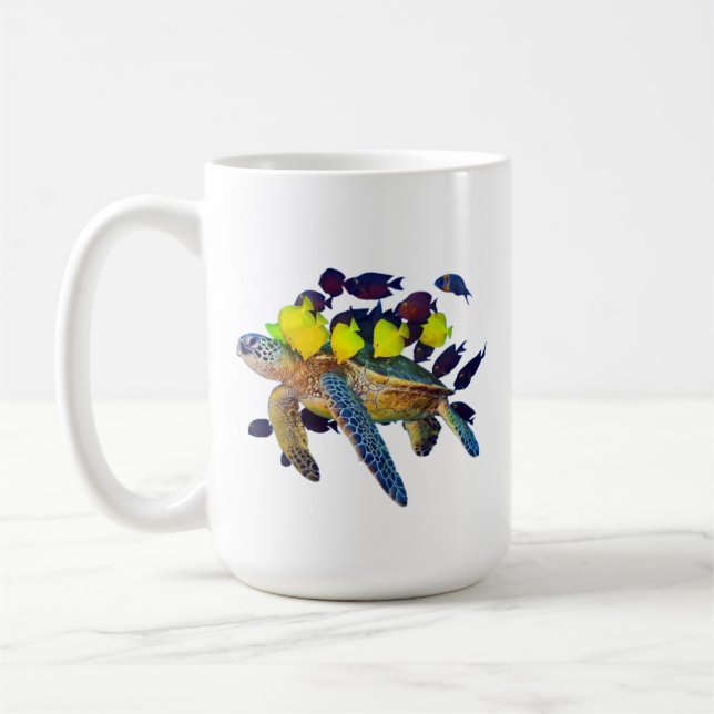 Tasse de café Tortue de mer (Gauche)