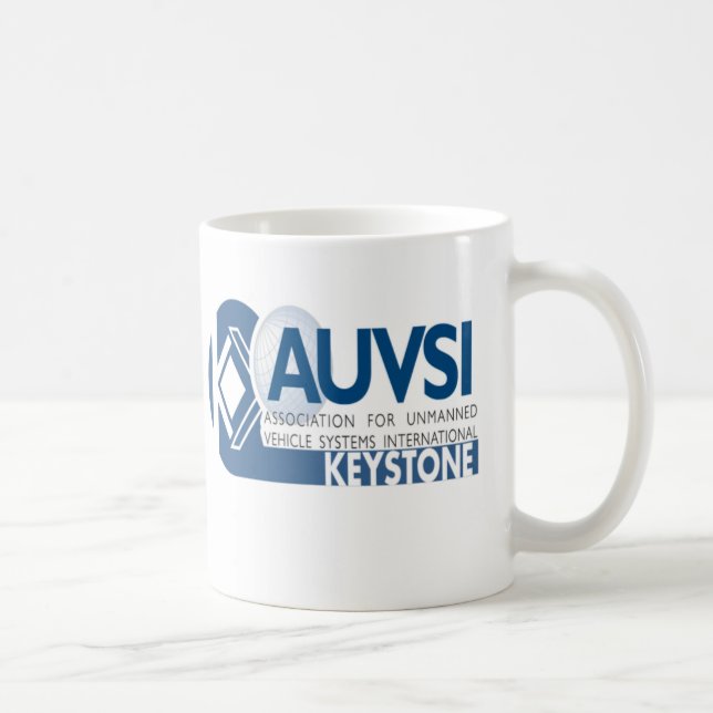 Tasse de café trapézoïdale d'AUVSI (Droite)