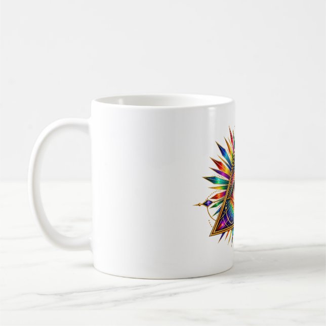 Tasse de café Triangle Jade Dawn (Gauche)