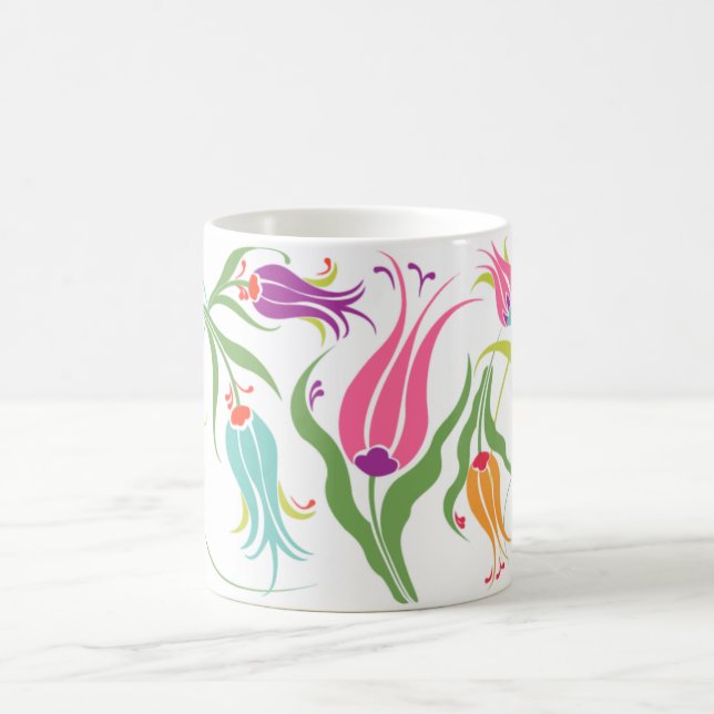 Tasse de café turque de jardin (Centre)