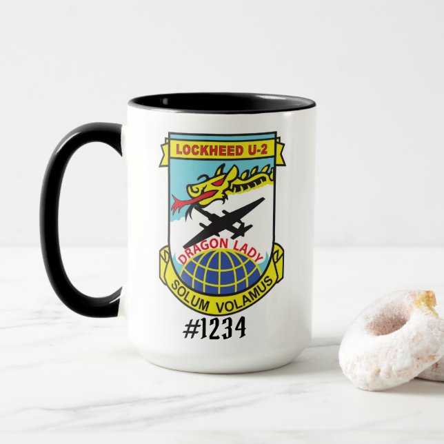 Tasse de café U-2 soloe 15oz (Avec donut)