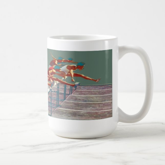 Tasse de café vintage d'athlétisme (Droite)
