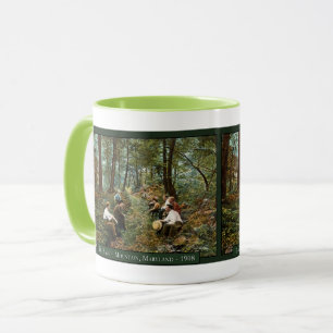 Tasse de café vintage de Big Savage Mountain