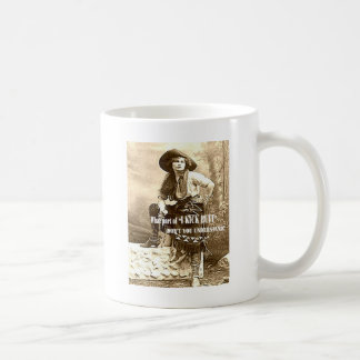 Tasse de café vintage DONNE UN COUP DE PIED BOUT