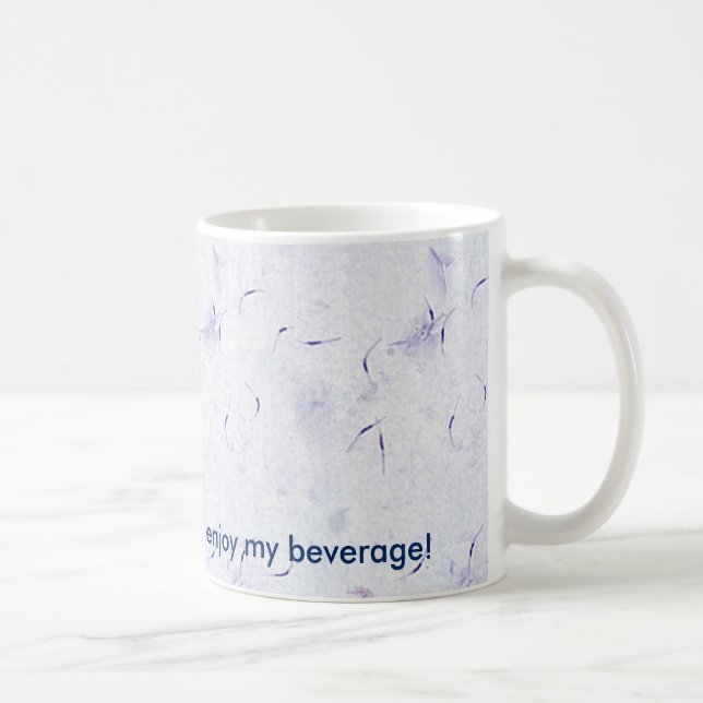 Tasse de café - vivax de Plasmodium (insecte de (Droite)