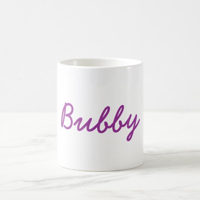 Tasse de café Yiddish de grand-maman de "Bubby" (Centre)