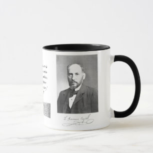 Tasse de Cajal avec la cellule de Purkinje
