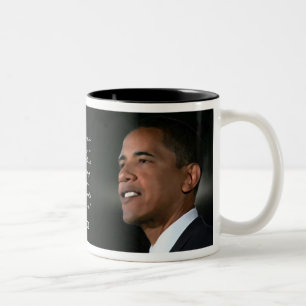 Tasse de calendrier d'Obama 2009