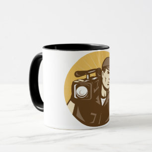 Tasse de cameraman