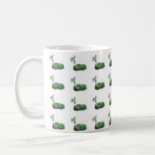 Tasse de camion à ordures