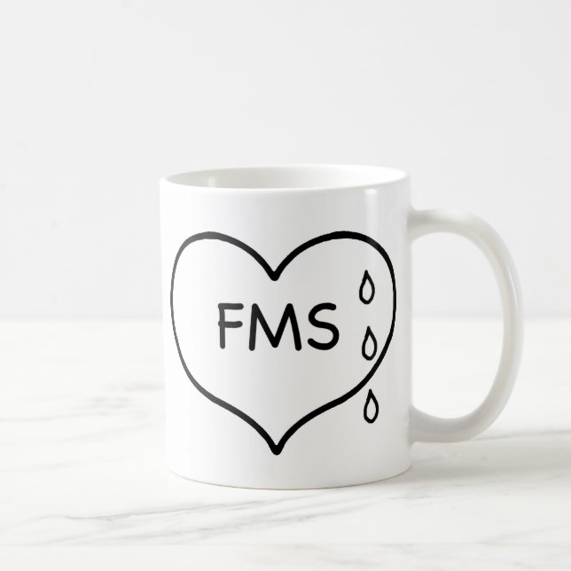 Tasse de campagne de Humaneness de fibromyalgie (Droite)