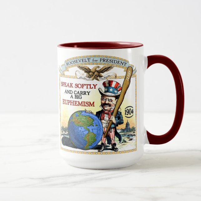 Tasse de campagne de Teddy Roosevelt 1904 (Droite)