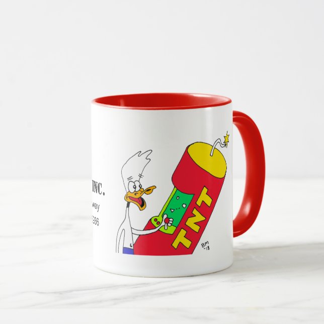 Tasse de canard d'arcade de TNT petite (Devant droit)