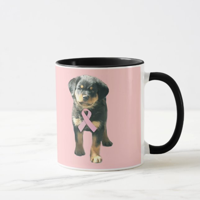 Tasse de cancer du sein de rottweiler (Droite)