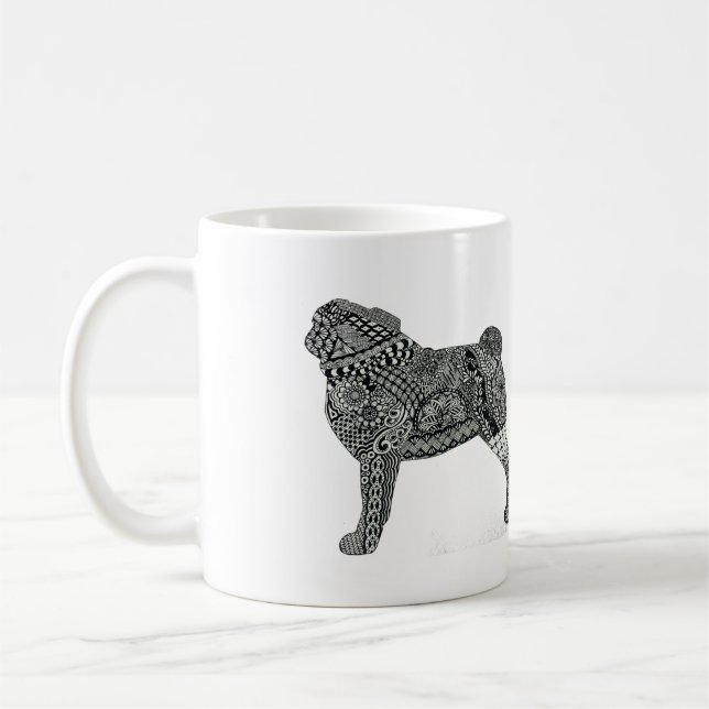 tasse de carlin (Gauche)