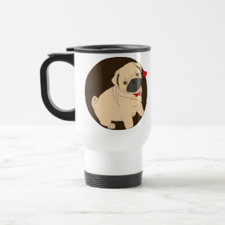 Tasse de carlin d'amour