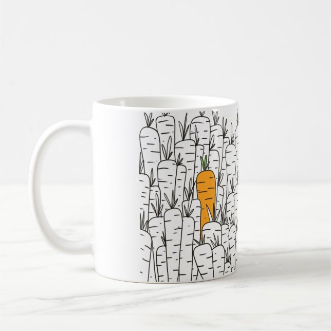 Tasse de carottes (Gauche)