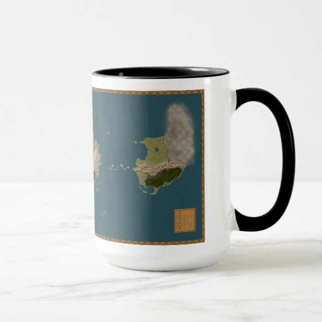 Tasse de carte d'Achaean (Droite)