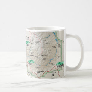Tasse de carte de canyon grand
