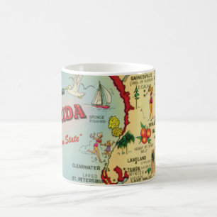 Tasse de carte de Floride centrale