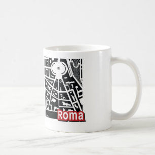 Tasse de carte de Roma