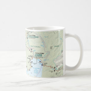 Tasse de carte de Yellowstone