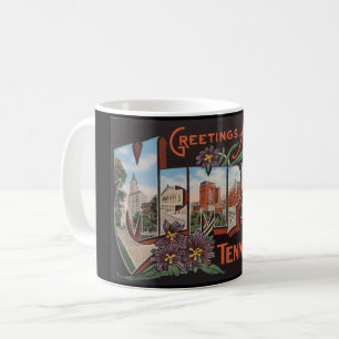 Tasse de carte postale de Memphis Tennessee