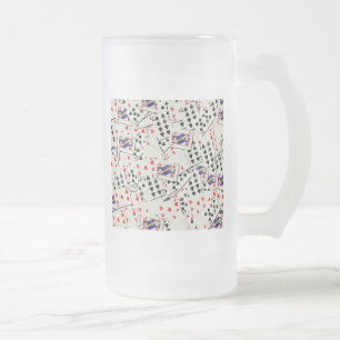 Tasse de cartes de jeu