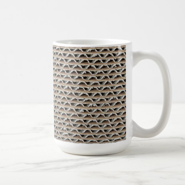 Tasse de carton ondulé (Droite)