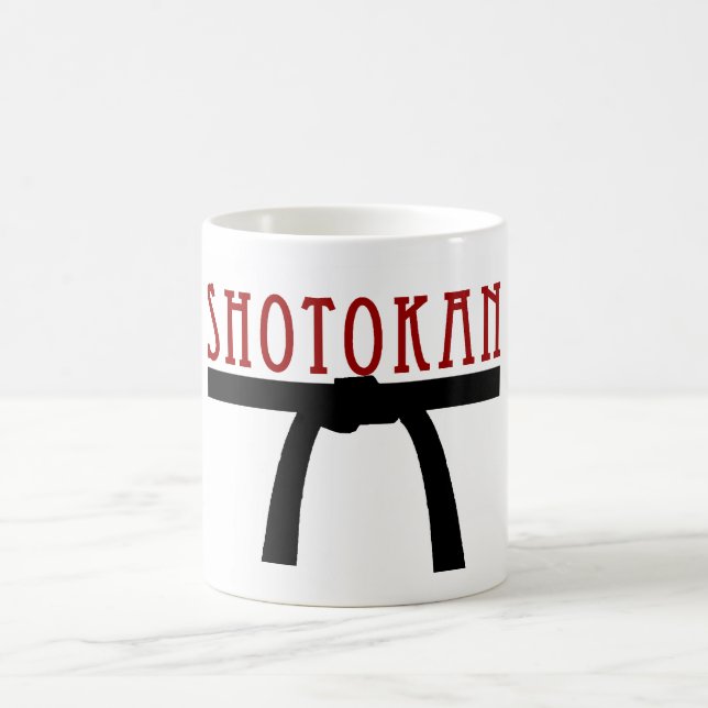 Tasse de ceinture noire de Shotokan (Centre)