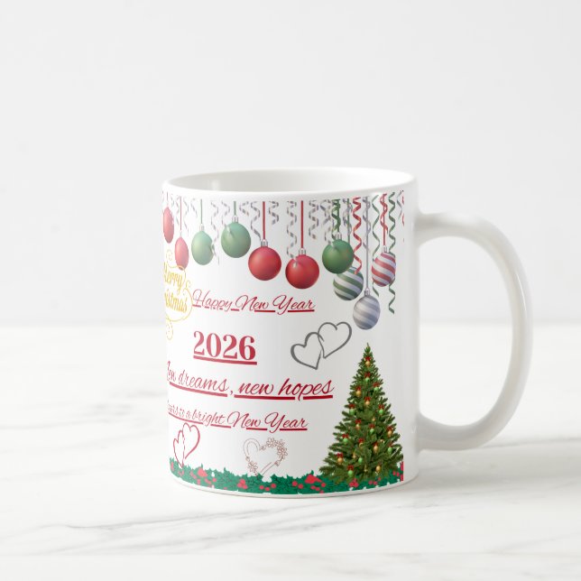 Tasse de célébration de la nouvelle année (Droite)