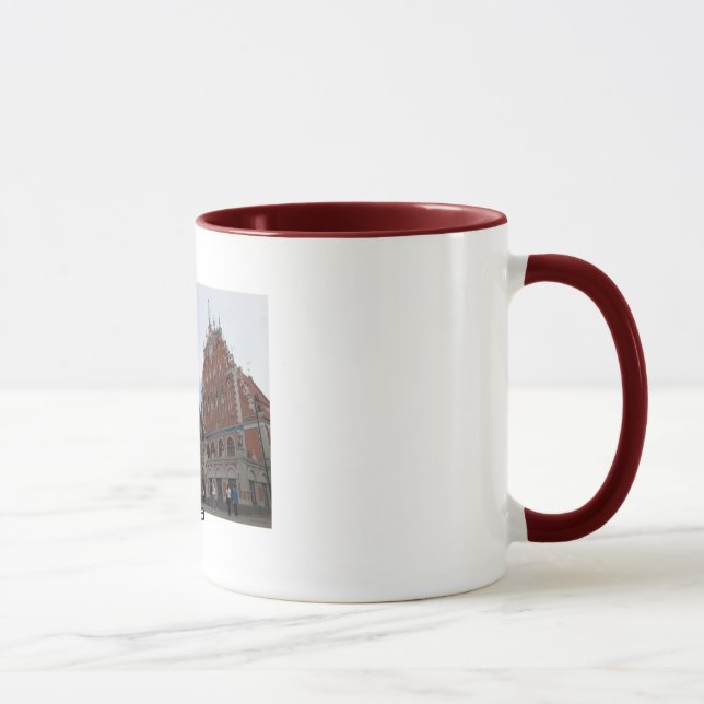 Tasse de centre de la ville de Riga (Droite)