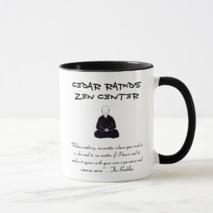 Tasse de centre de zen de Cedar Rapids avec la
