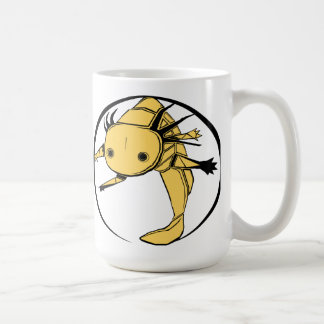 Tasse de cercle d'Axolotl (or)