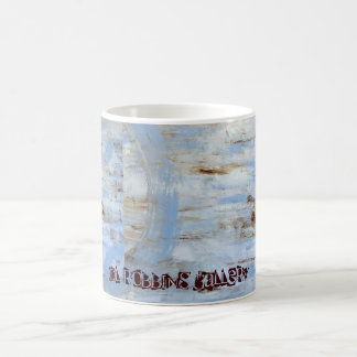 Tasse de cercle de bleu de ciel de galerie de DL