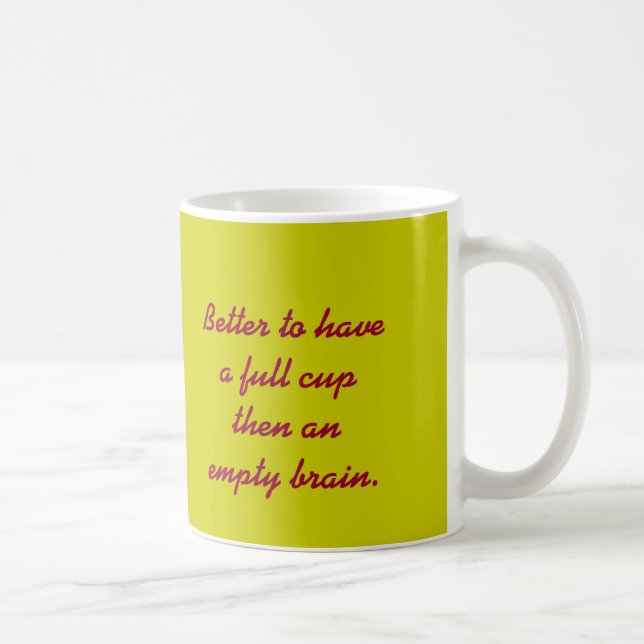 Tasse de cerveau (Droite)